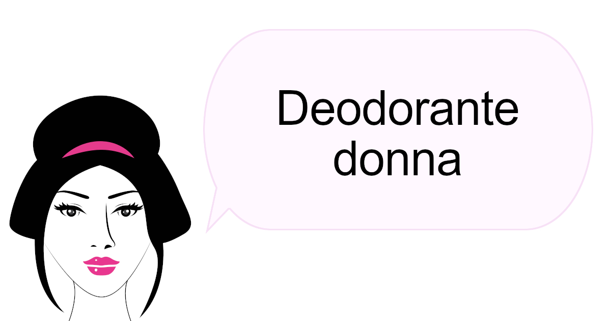 deodorante donna