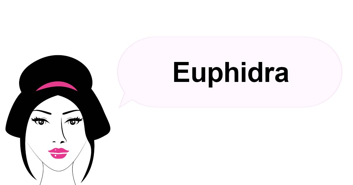 Euphidra crema viso